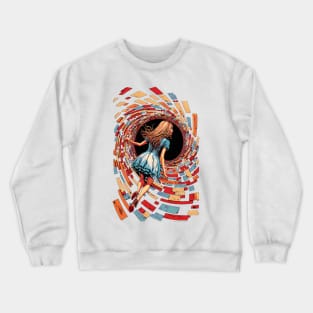 Alice in Wonderland inspired fantasy world Crewneck Sweatshirt